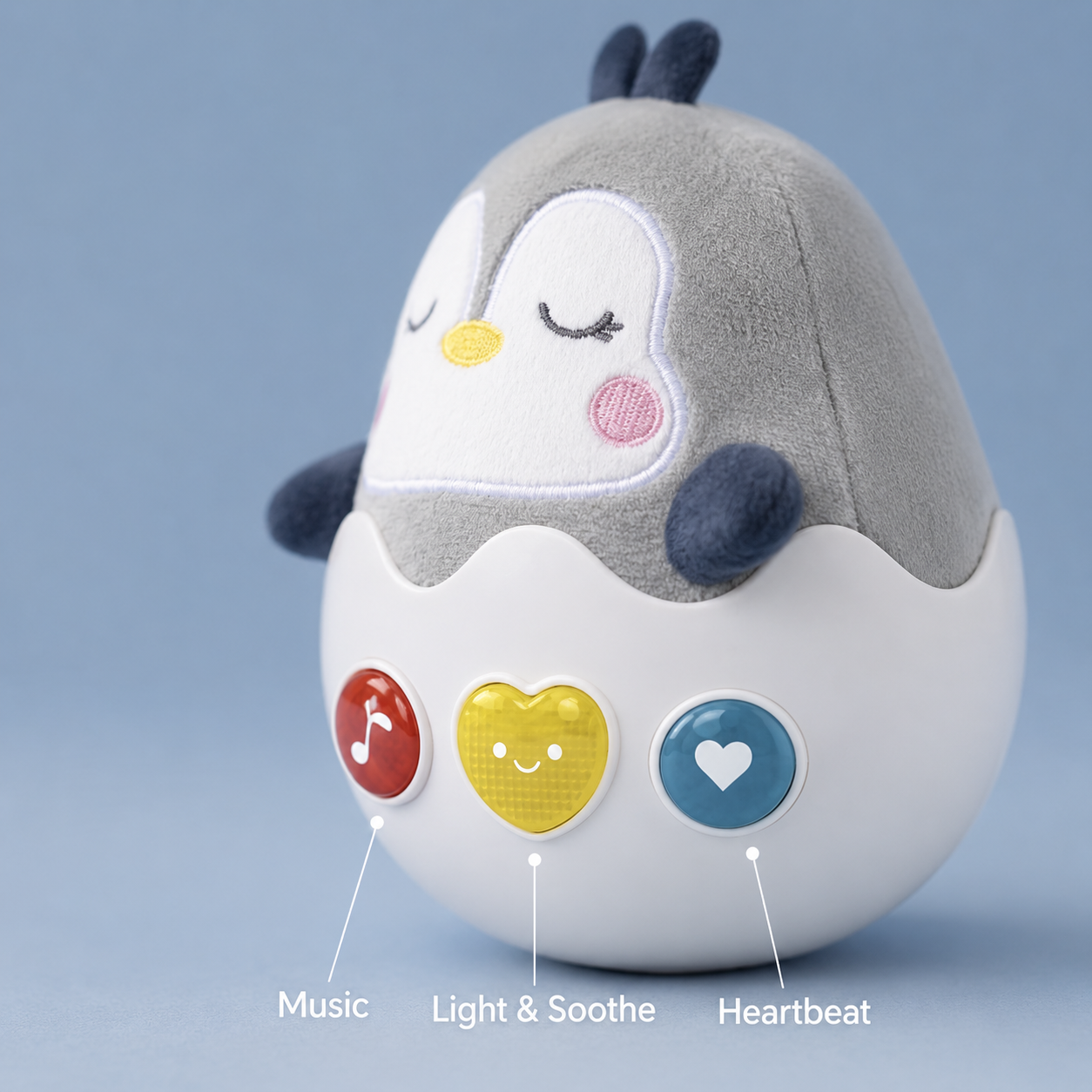 Snoozy Penguin™ – Musical Wobbler