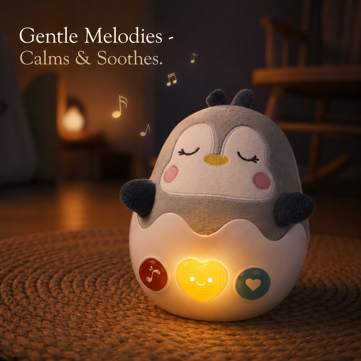 Snoozy Penguin™ – Musical Wobbler