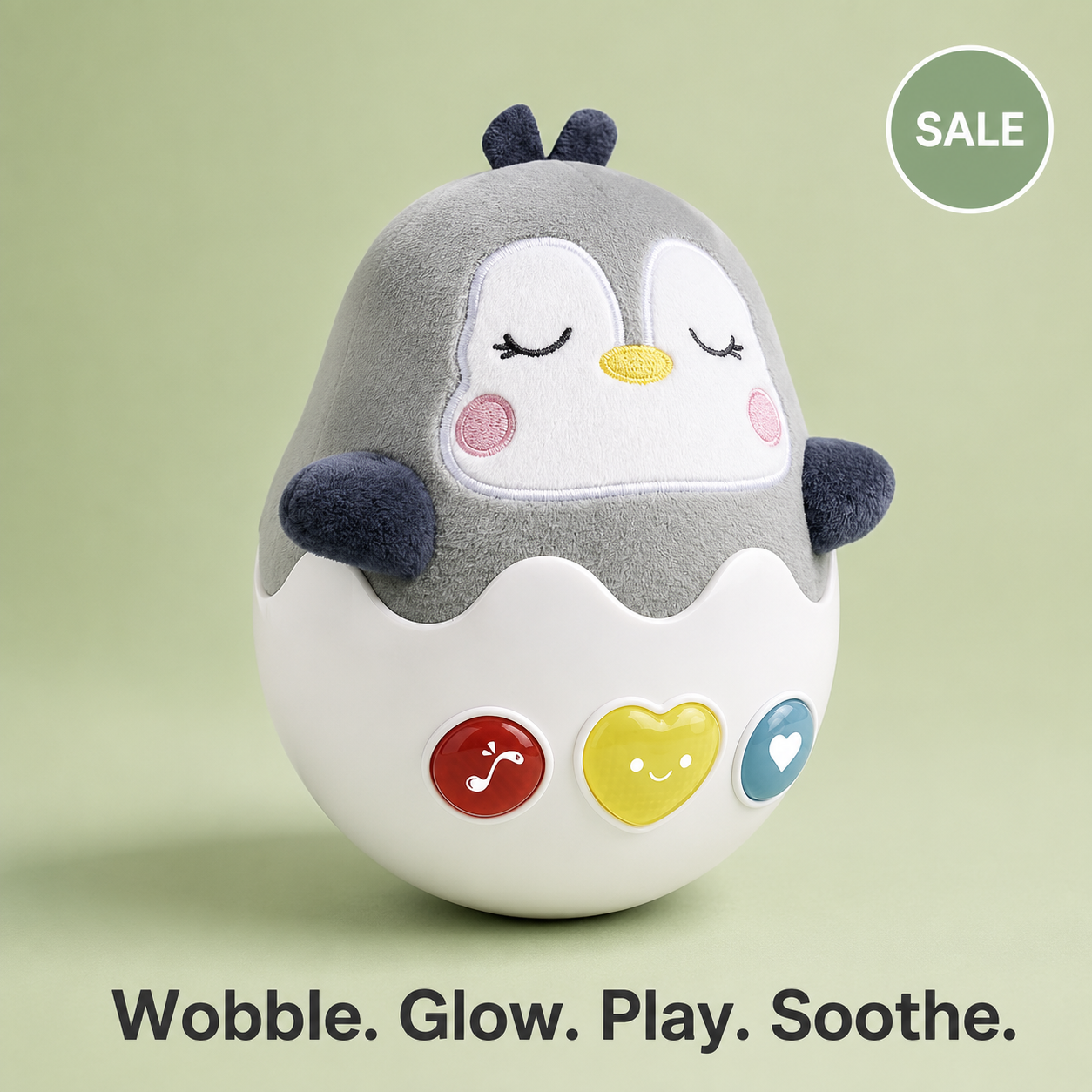 Snoozy Penguin™ – Musical Wobbler